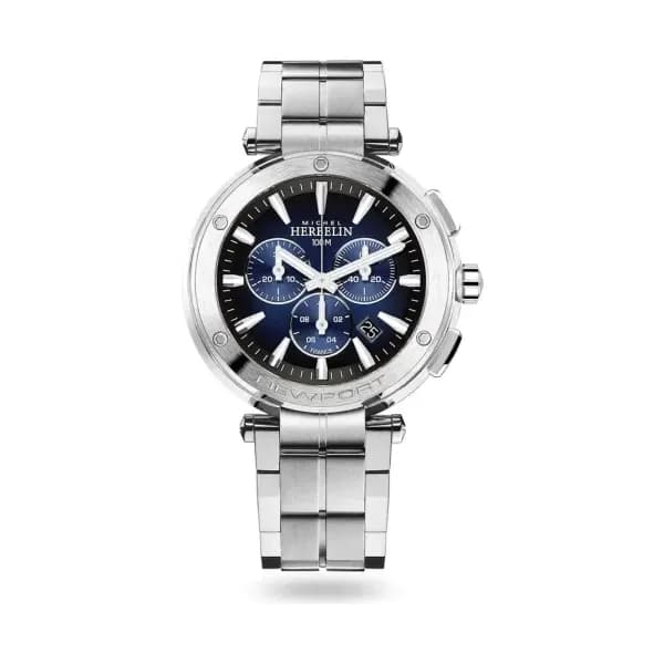 Michel Herbelin Montre quartz Homme Newport Bleu foncé