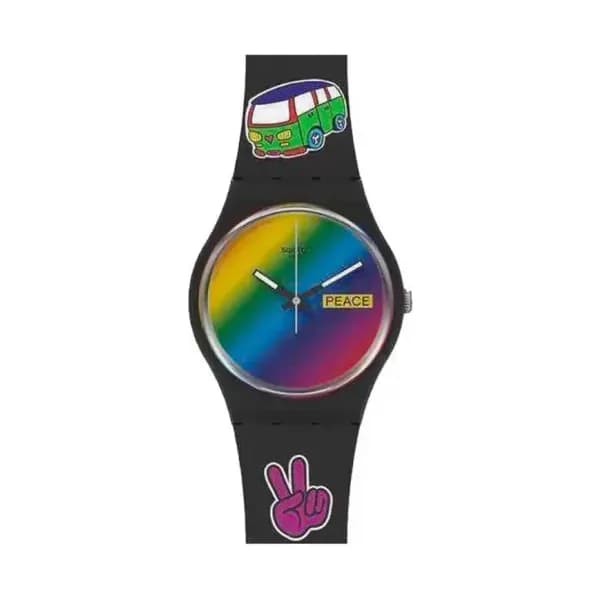 Swatch Montre Go with the 'bow SO31B101