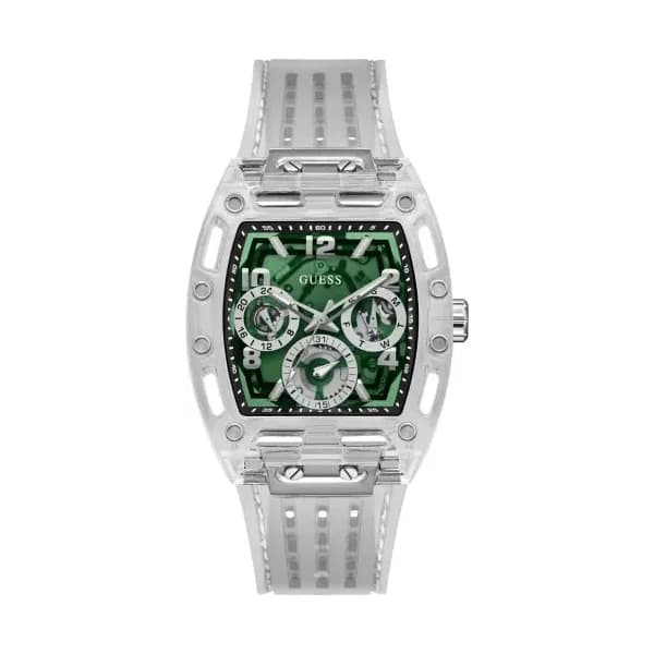 Guess Montre Guess Collection Phoenix en Silicone Transparent