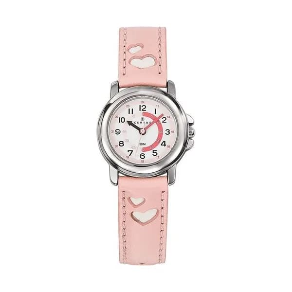 Certus Montre Certus en Cuir Rose