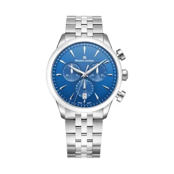 Maurice Lacroix Montre 1975 Quartz Chronograph Date 40mm 751038-SS002-430-1