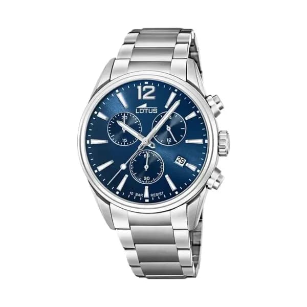 Lotus Montre Lotus Chrono Bleu