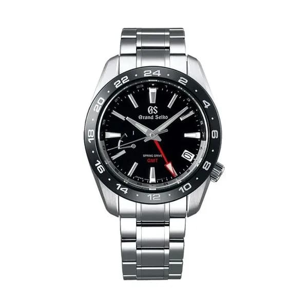Grand Seiko Montre Grand Seiko Sport Spring Drive cadran noir bracelet acier 40,5 mm