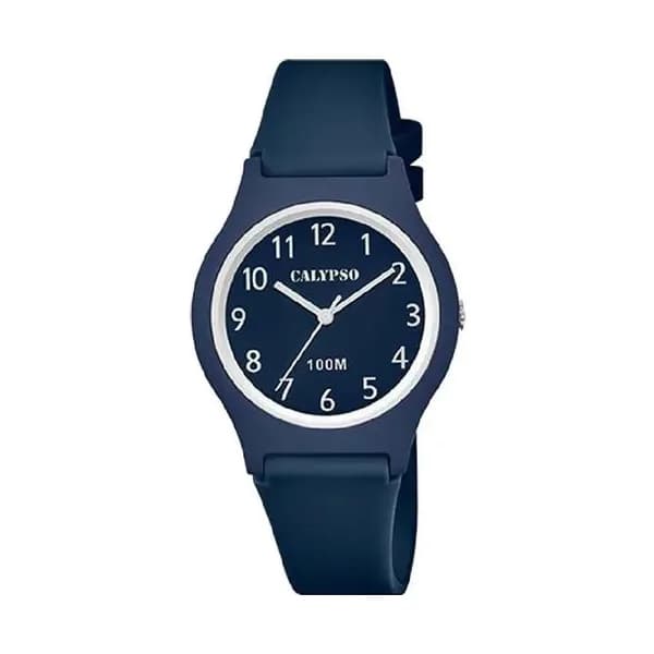 Calypso Montre Calypso en Plastique Bleu