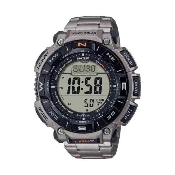 Casio Montre Casio Pro Trek - Série PRG-340 - Gris - PRG-340T-7