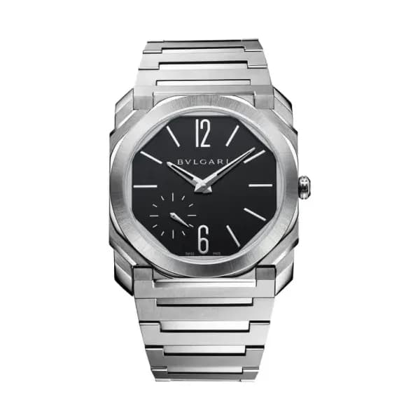 Bulgari Montre automatique Mixte Octo Noir