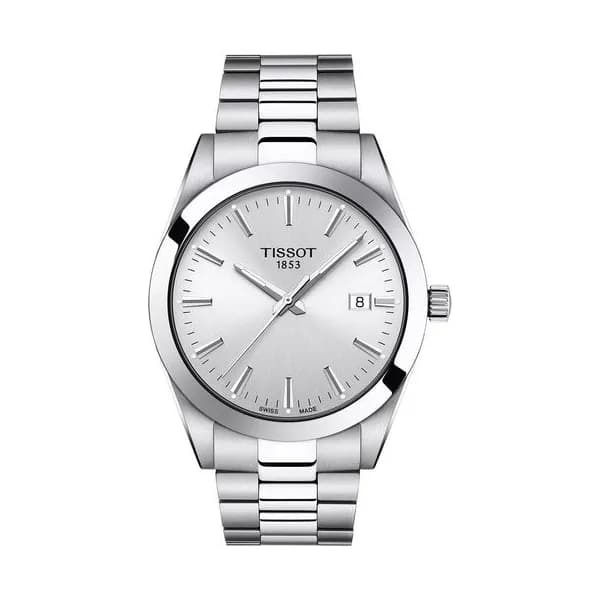 Tissot Montre Tissot Gentleman Quartz en Acier Acier
