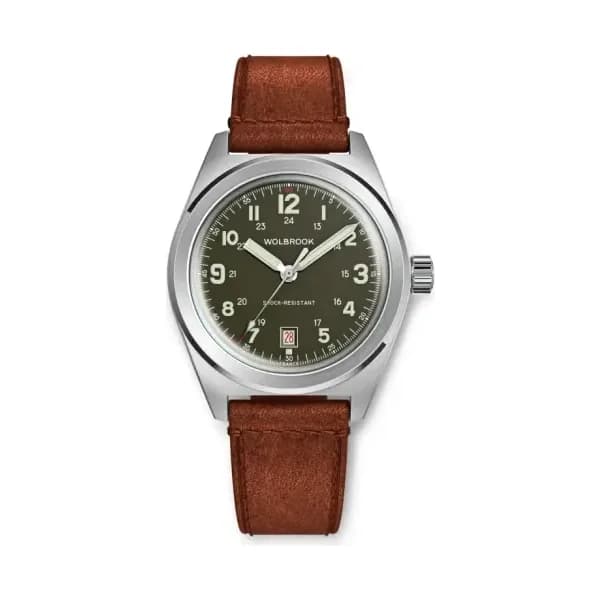 Wolbrook Montre Automatique Outrider - Vert Armée Française 23-OA-005