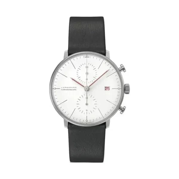 Junghans Montre Max Bill Chronoscope Bauhaus 27/4303.02