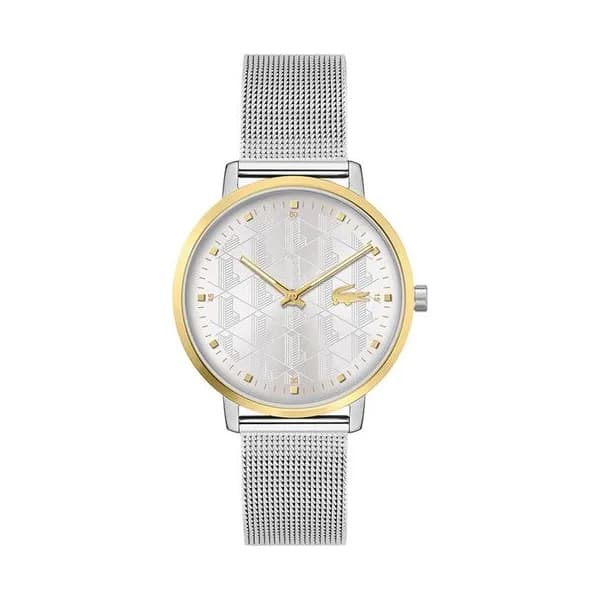 Lacoste Montre Lacoste Collection Crocorigin en Acier Argenté