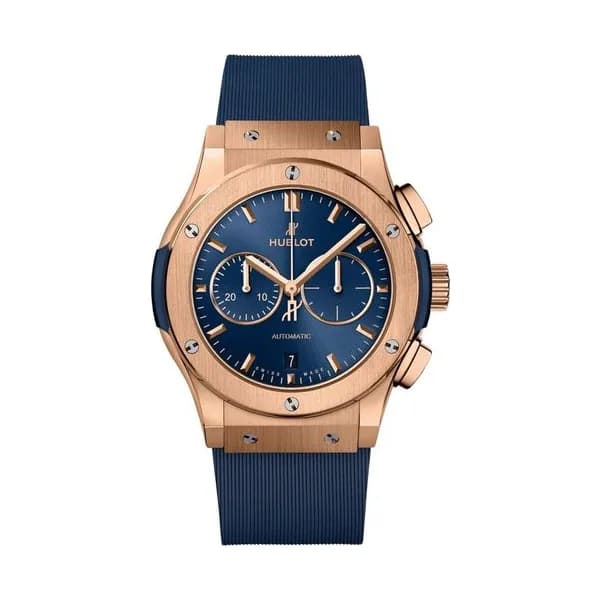 Hublot Chronograph King Gold Blue