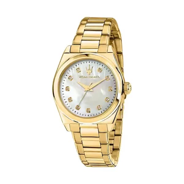 Maserati Montre Femme Maserati Acier inoxydable Or jaune R8853152502