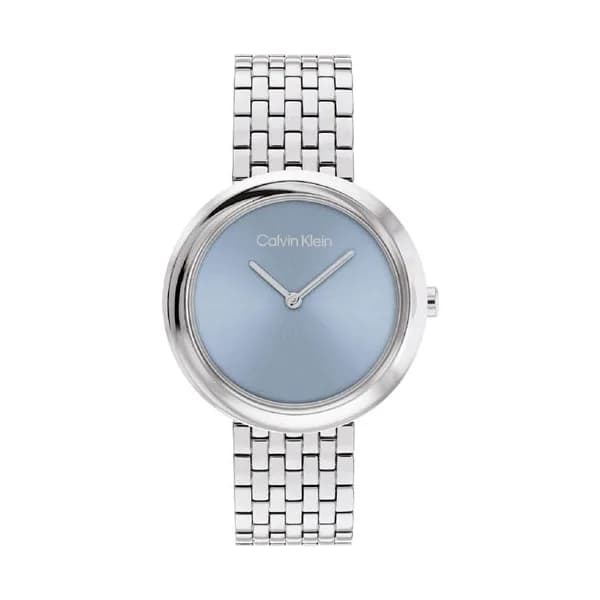 Calvin Klein Montre Calvin Klein Collection Twisted Bezel en Acier Argenté