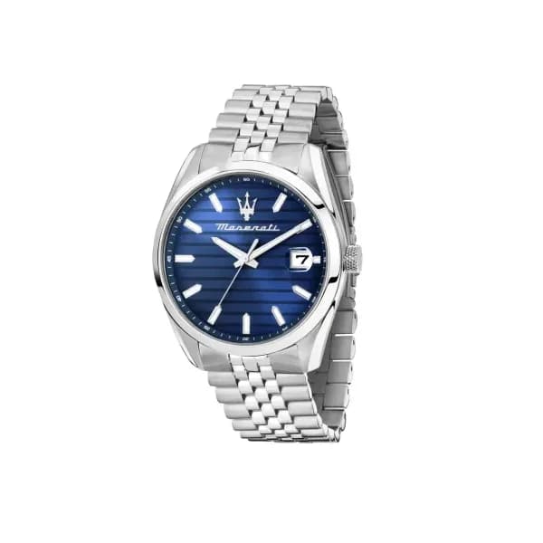 Maserati Montre quartz Homme Attrazione Bleu foncé