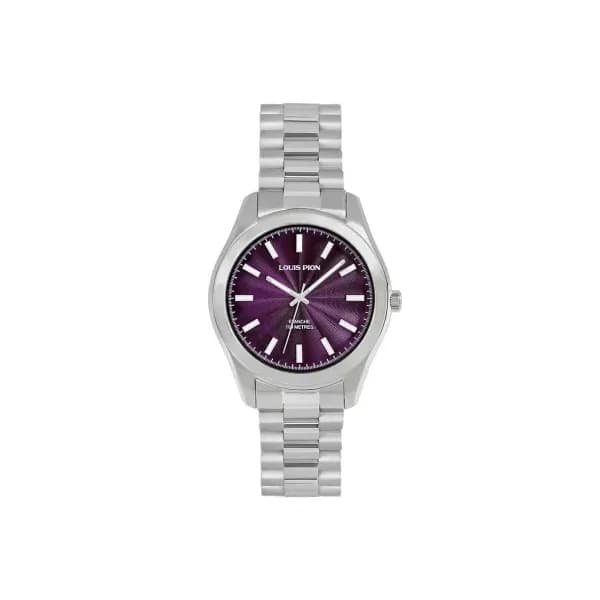 Louis Pion Montre quartz Femme Adrienne Violet