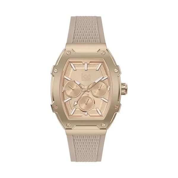 Ice Watch Montre Ice Watch Collection Ice Boliday en Silicone Taupe