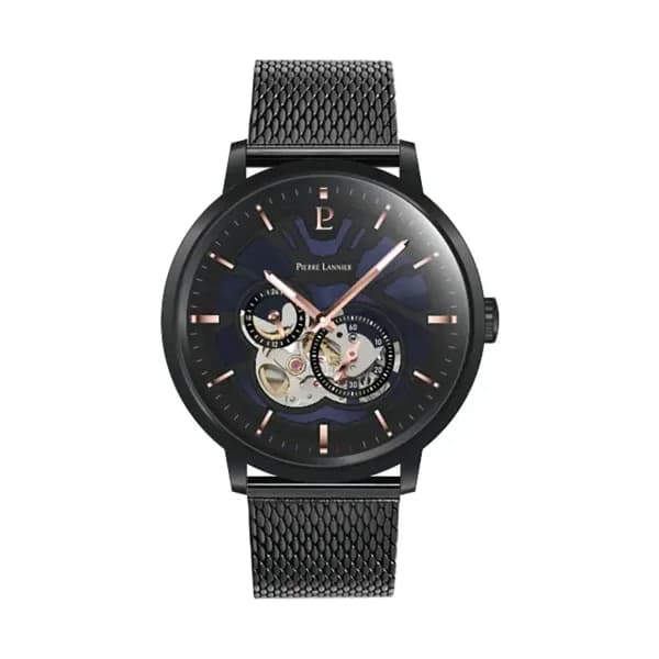 Pierre Lannier Montre automatique Homme Trio Noir