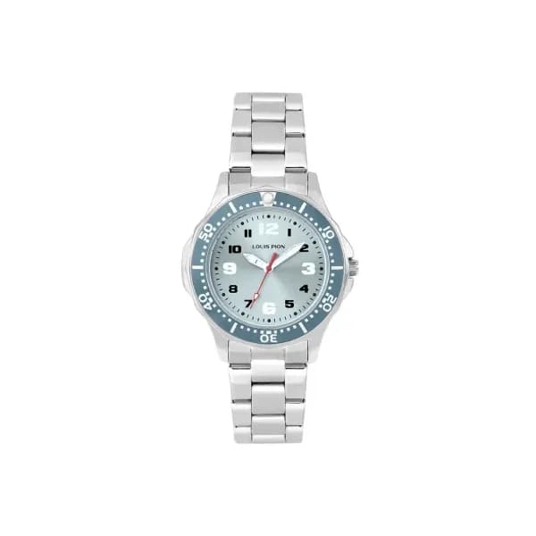 Louis Pion Montre quartz Enfant Charlie Bleu clair