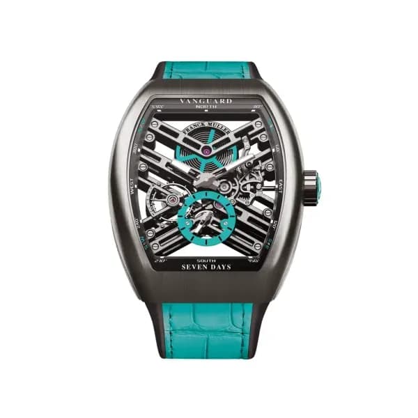 Franck Muller Montre mécanique Homme Vanguard Transparent