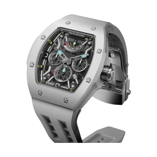 Tsar Bomba Montre Tsar Bomba - Atomic - Céramique - Gris - TB8222C-04