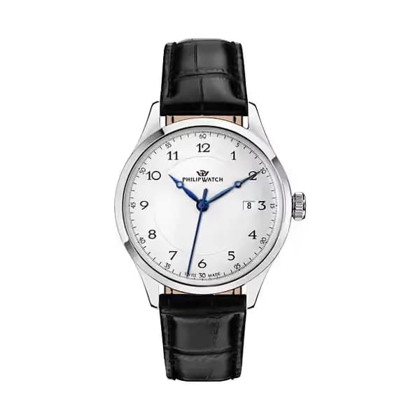 Philip Watch Montre Homme Philip Watch Cuir véritable Noir R8251225001