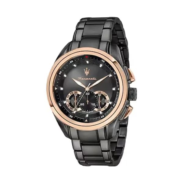 Maserati Montre Homme MASERATI en Acier Noir Etanche
